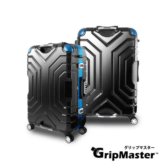 【GripMaster】春季購物節 MASTER 27吋 王者霸氣硬殼鋁框雙把手行李箱 旅行箱 GM1330 5色可選(個性雙手把)