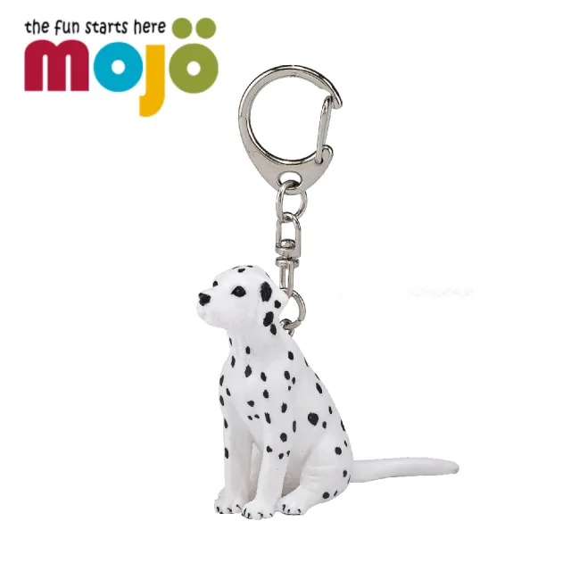 【Mojo Fun】動物模型-大麥町犬鑰匙圈