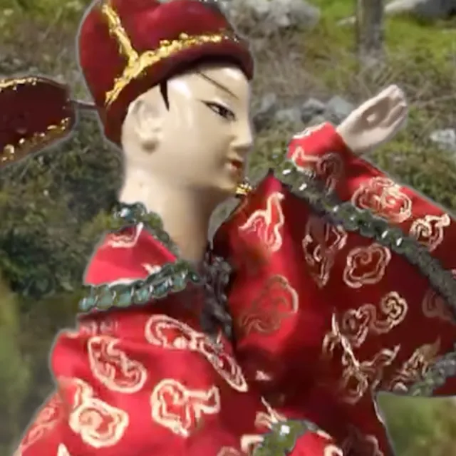 【A-ONE 匯旺】壯元 新郎官 偶戲 布袋戲 送台灣造型 國旗熨燙徽章 戲偶架 生 布偶 人偶 戲偶 手偶(布袋戲)