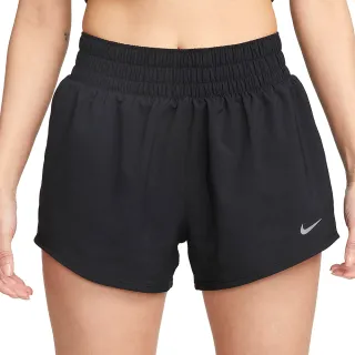 【NIKE 耐吉】AS W NK ONE DF MR 3IN BR Short 女款 黑色 訓練 跑步 短褲 DX6011-010