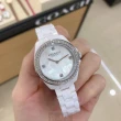 【COACH】COACH手錶型號CH00068(櫻花貝母錶面白錶殼白陶瓷錶帶款)