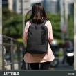 【WHOSE BAG】韓國製 牛津布拼接皮革男後背包 NO.LF807(男包 女後背包 電腦後背包)