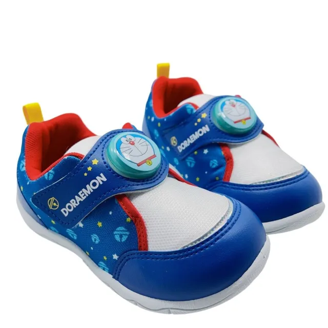 【樂樂童鞋】台灣製哆啦A夢電燈鞋(男童鞋 Doraemon 中童鞋 發光燈鞋)