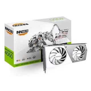 【Inno3D 映眾】GEFORCE RTX 4060 8GB TWIN X2 OC WHITE