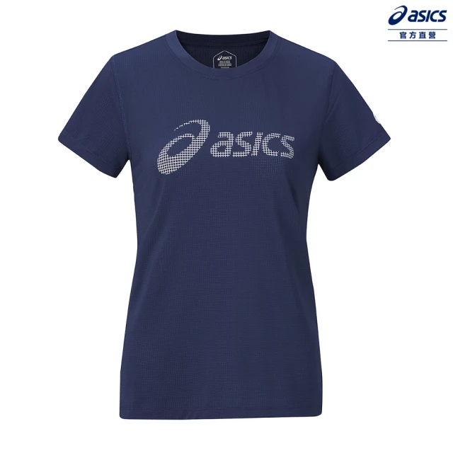 asics 亞瑟士 女 短袖上衣 女款 訓練 上衣(2032C806-401)