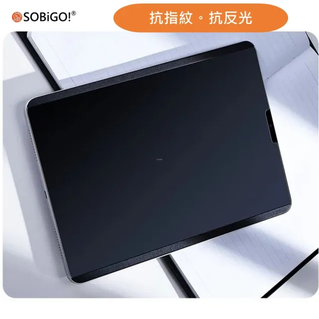 【SOBiGO!】iPad 抗藍光磁吸防窺片 第十代(10.9吋A2696專用2023)