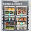 【茉家】可疊加冰箱收納保鮮盒(小號附蛋架1入)