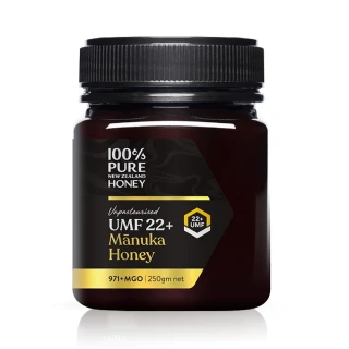 【紐西蘭恩賜】麥蘆卡蜂蜜Manuka UMF22+ 1瓶(250公克)