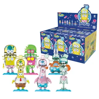 【SpongBob 海綿寶寶】卡通形象產品-水母系列(整組六入)