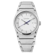 【Calvin Klein】step 歐美潮流極簡知性日期不鏽鋼手錶 銀白色 30mm(K6K33146)