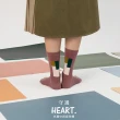 【蒂巴蕾】守護抗菌中統直角襪-Heart 初心 中筒襪(台灣製/設計款襪子/穿搭襪)