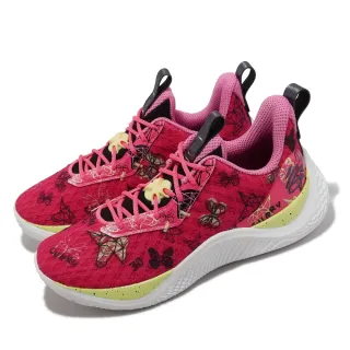 【UNDER ARMOUR】籃球鞋 Curry 10 Girl Dad 男鞋 粉 黑 10代 緩震 運動鞋 UA(3026273602)