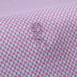 【ROBERTA諾貝達】進口素材 台灣製 合身版 純棉相間方格紋長袖襯衫(紫色)