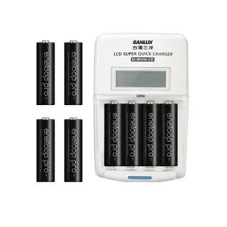 【Panasonic國際牌ENELOOP】高容量充電電池組(旗艦型充電器+3號8入)