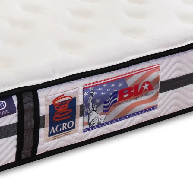【美國名床BIA】Detroit 獨立筒床墊-6尺加大雙人(智慧控溫纖維布+水冷膠)
