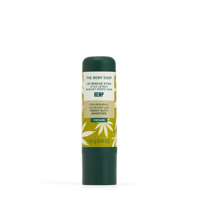 【THE BODY SHOP 美體小舖】大麻籽密集修護急救唇膏-4.2G