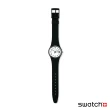 【SWATCH】原創系列手錶 ONCE AGAIN 再一次黑 瑞士錶 錶(34mm)