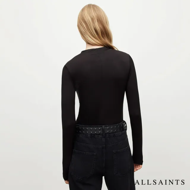 【ALLSAINTS】MARINA 輕薄俐落貼身上衣(貼身版型)