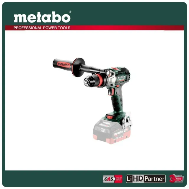【metabo 美達寶】18V鋰電無刷脈衝震動電鑽-快拆空機隨附系統工具箱(SB18LTXBLQI)