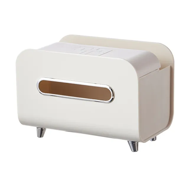 【SUNORO】奶油風面紙盒套 桌上型置物紙巾盒 衛生紙盒 桌面收納盒 餐巾紙盒 置物盒