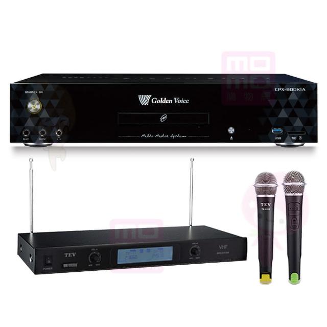 【金嗓】CPX-900 K1A+TEV TR-9688(4TB電腦伴唱機+無線麥克風)