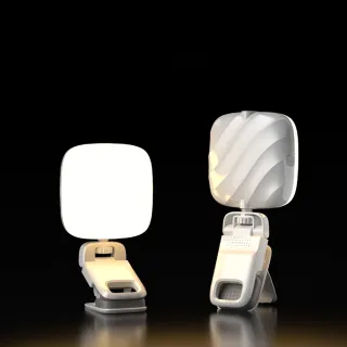 【ROSETO】充電式口袋補光燈(LED自拍棒補光燈 手機直播美顏燈 視訊會議美肌燈 迷你閱讀攝影燈)
