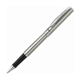 【PENTEL】Pentel飛龍K600高級不鏽鋼鋼珠筆 時尚銀