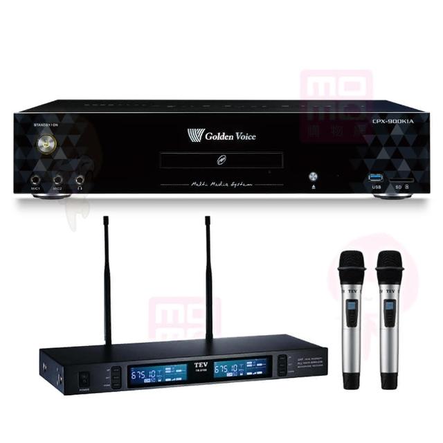 【金嗓】CPX-900 K1A+TEV TR-9100(6TB電腦伴唱機+無線麥克風)