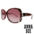 【Anna Sui】日本安娜蘇復古時尚經典玫瑰造型太陽眼鏡(AS845-270- 紅)