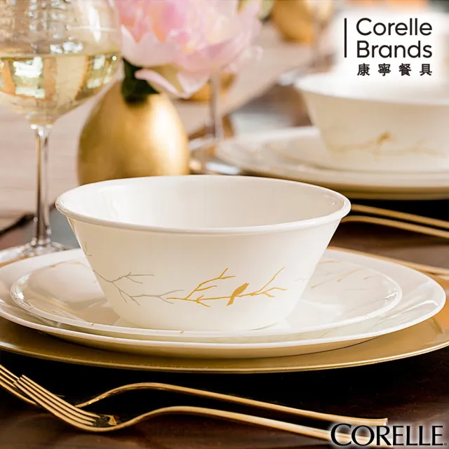 【CORELLE 康寧餐具】冬日詩篇10吋平盤(110)