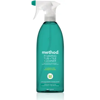 【Method 美則】浴廁泡沫清潔劑-尤加利薄荷828ml(浴室 洗手台 廁所除垢 大掃除)