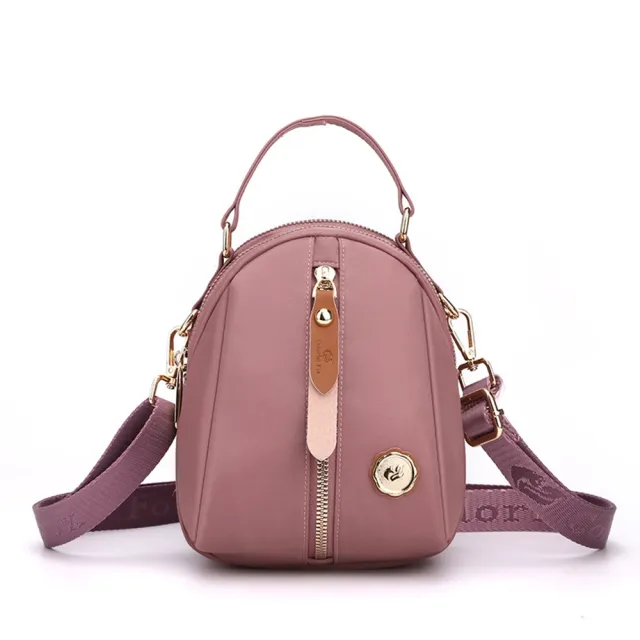 【巴黎精品】雙11 側背包帆布肩背包(斜背休閒防水小巧女包包8色a1ac43)