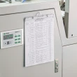 【Dagebeno荷生活】吸夾兩用式透明文件夾 磁吸式冰箱貼資料夾 白板磁鐵A4夾(2入)