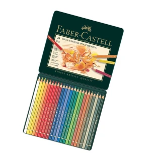 【Faber-Castell】藝術家 - 油性色鉛筆 24色(原廠正貨)