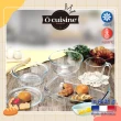 【O cuisine】法國製造耐熱玻璃烘焙4件組(量杯/烤盤/調理鍋/調理盆)