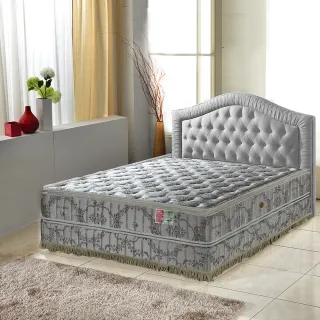 【A+愛家】正四線-超涼感-護邊蜂巢獨立筒床墊(雙人加大6尺)