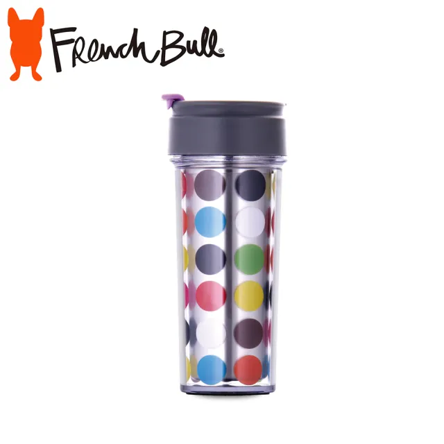【FRENCH BULL】Raindrop不銹鋼隨行杯400ml-MULTIDOT(隨手杯)