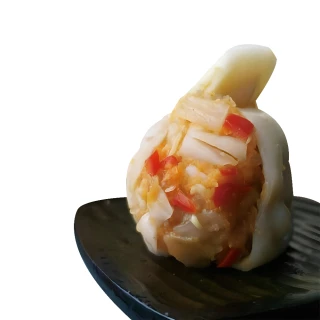 【鮮食家任選】木木蔬素黃金泡菜水餃(500g±10% 20入/包)