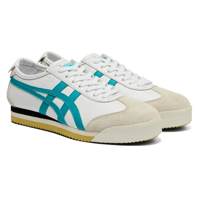 【Onitsuka Tiger】Onitsuka Tiger鬼塚虎 -綠色線條 MEXICO66 SD PF  休閒鞋(1183C156-102)