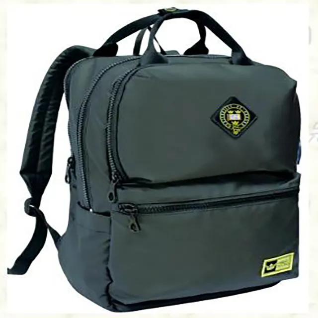 【SNOW.bagshop】雙11 後背包 中容量 可A4資夾電腦 20L防水包 尼龍布 二側水瓶外袋口 附品牌吊飾中