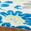 【Ambience】Iris 超細纖維長毛地毯(彩漾花卉 150x220cm)