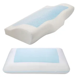 【18NINO81】3D 凝膠枕記憶枕(升級加大版 蝶型  一入)