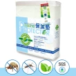 【LooCa】防蹣防蚊輕量枕頭x2+平面式保潔墊-雙5尺(Greenfirst防蹣系列)