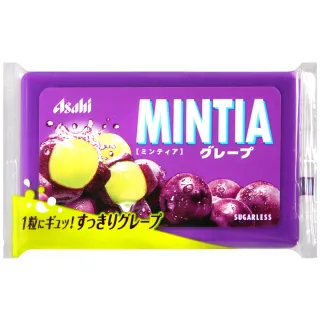 【ASAHI 朝日】MINTIA糖果-葡萄 7g x3入組