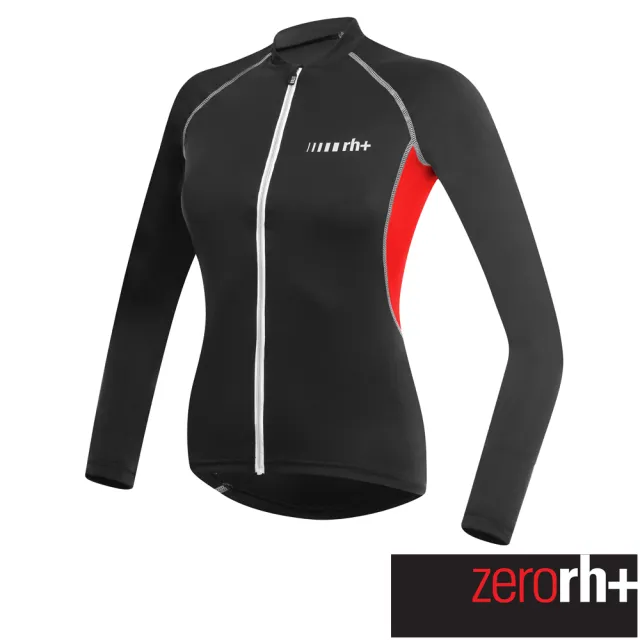 【ZeroRH+】義大利SPIRIT女用專業長袖自行車衣(黑/紅、黑/白、粉紅 ECD0478)