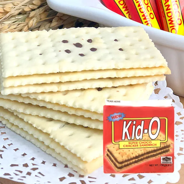 【Kid-o】三明治餅乾136g-任選3入組(奶油/檸檬/巧克力)