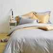 【Cozy inn】極致純色-300織精梳棉四件式被套床包組-雙人(多款顏色任選)