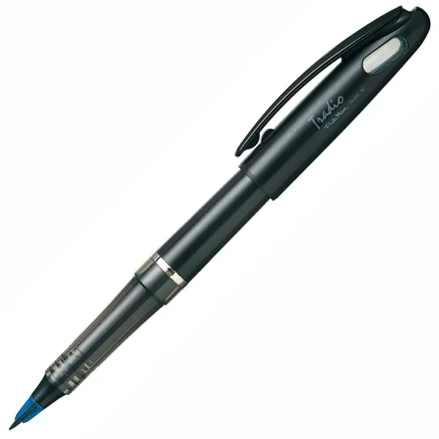 【PENTEL】Pentel飛龍TRJ50-C德拉迪塑膠鋼筆 藍
