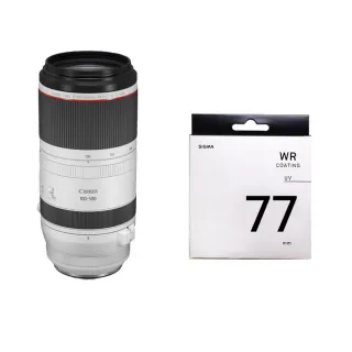 【Canon】RF 100-500mm F4.5-7.1L IS USM + SIGMA UV 77mm 保護鏡(公司貨)