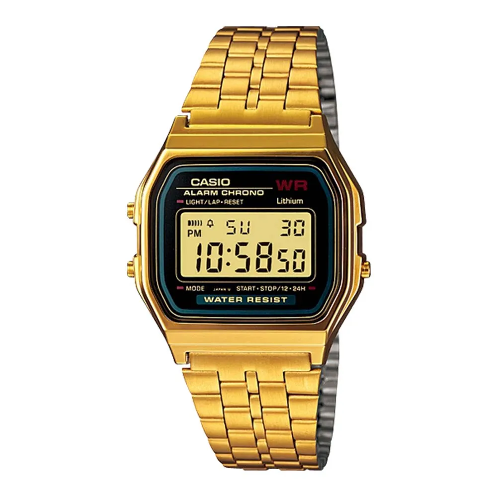 【CASIO 卡西歐】普普風格經典復古款女錶(A159WGEA-1D)